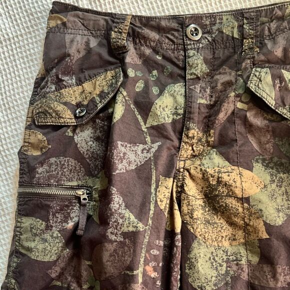 Anthropologie Women's RIPLEY Moss Utility Camouflaged Brown Green Pants sz 25P - Picture 8 of 14